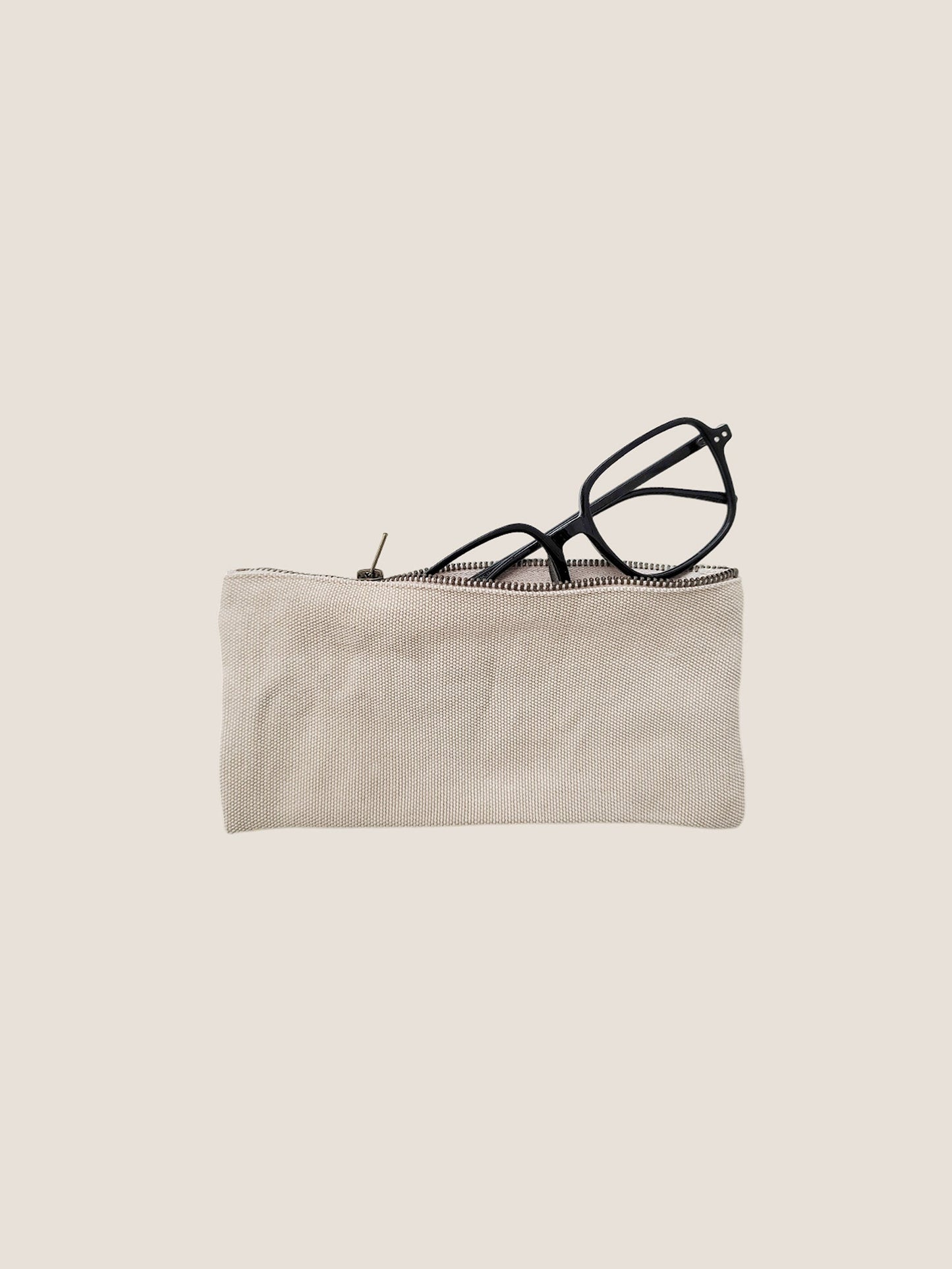 100% Linen Eyeglass Storage Bag