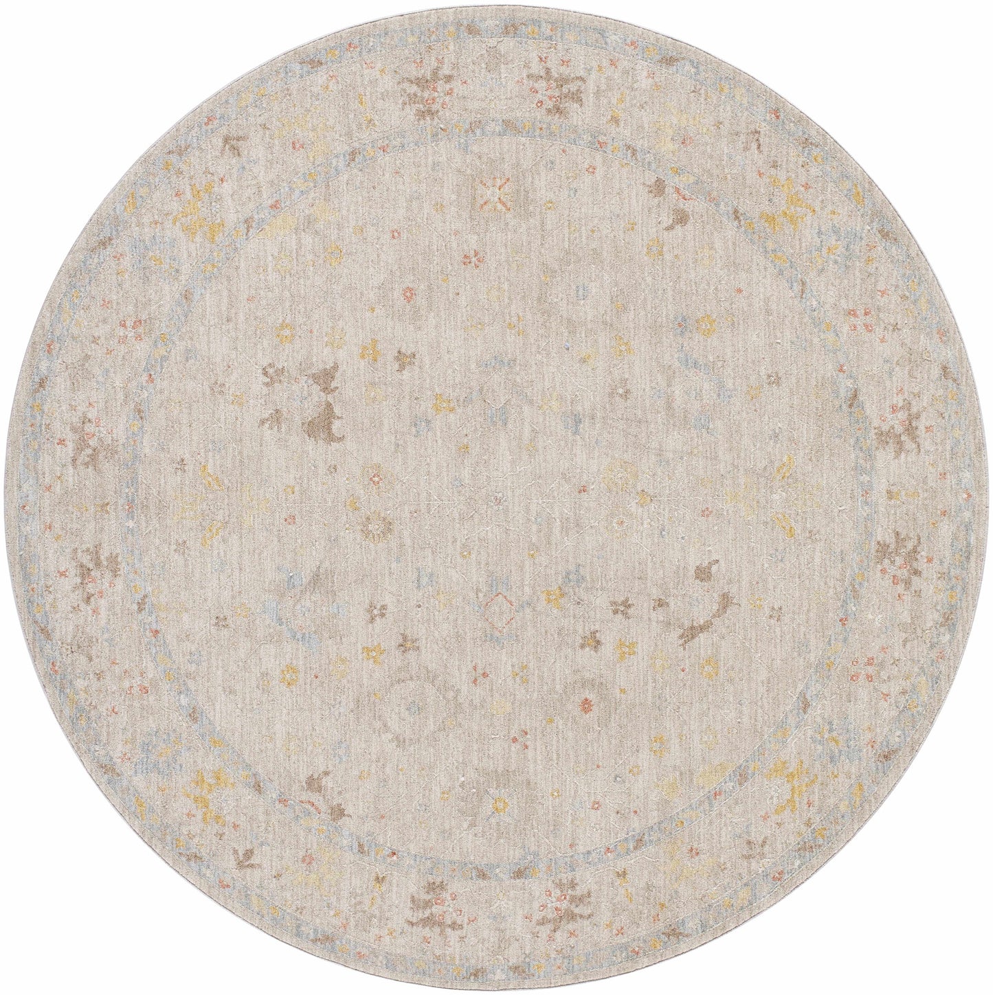 Amina Oushak Thick Luxe Area Rug