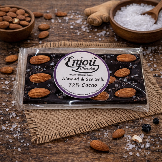 High Cocoa Sea Salt Almond Bar