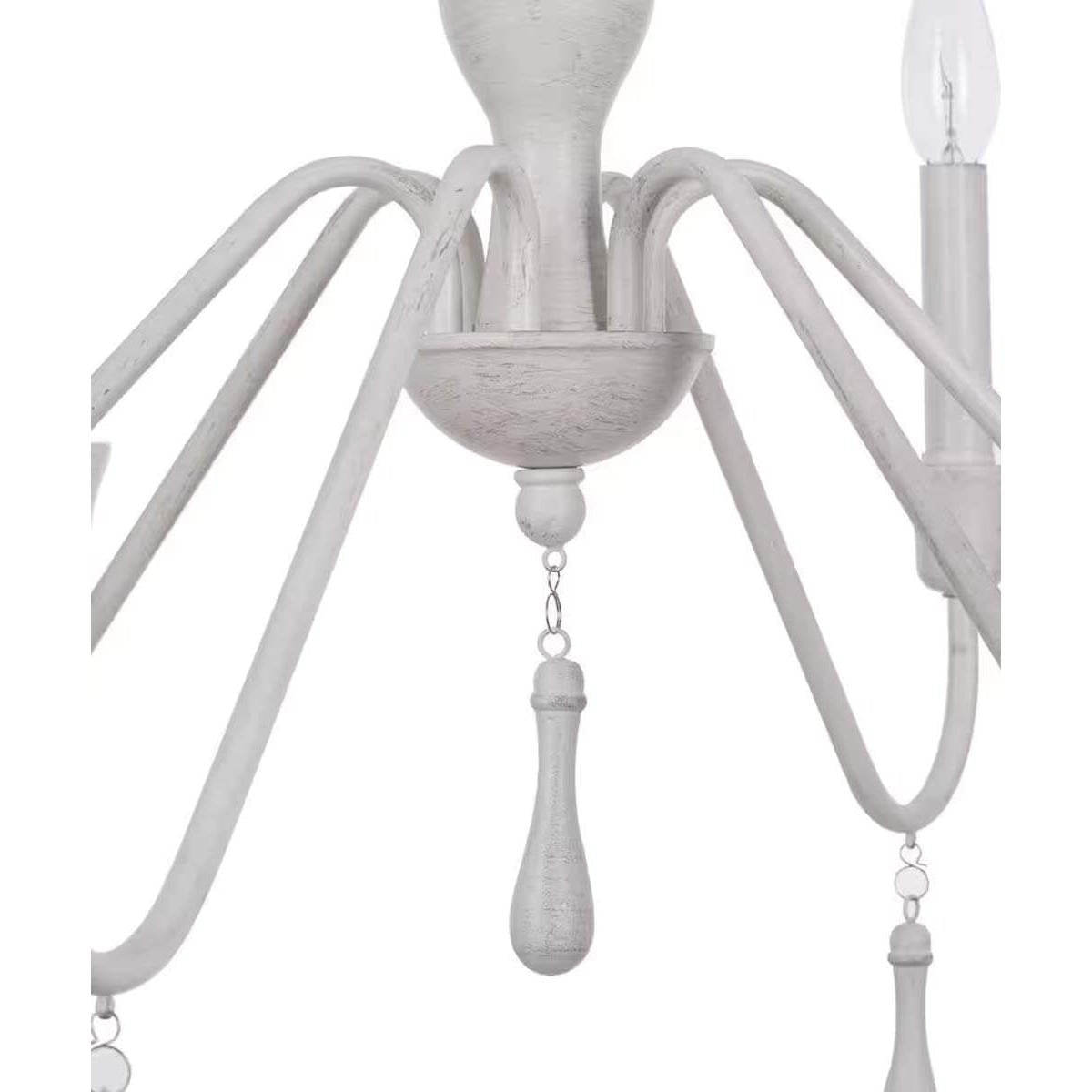 a close up of a chandelier