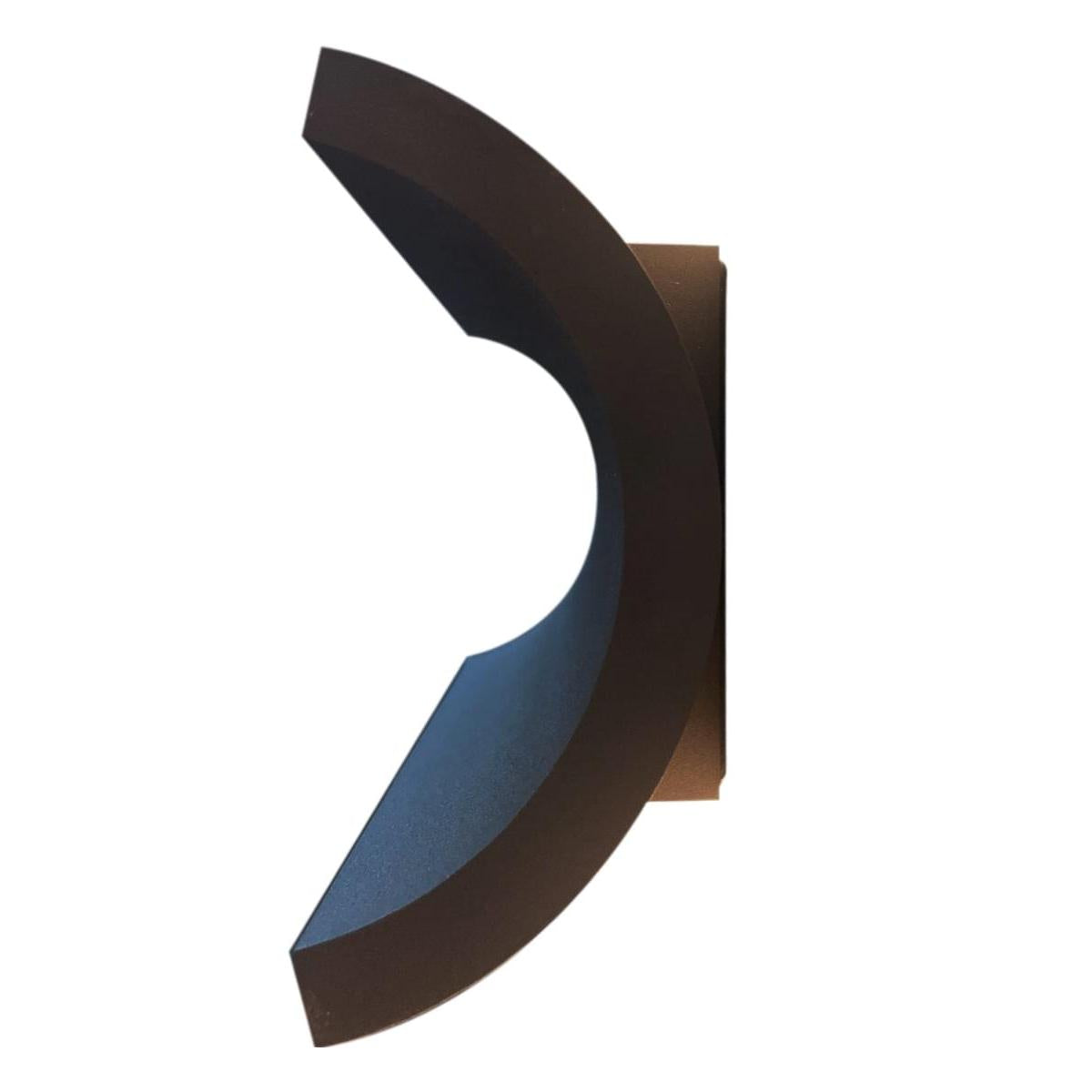 Alumilux Diverge 5"H 2-Light LED Outdoor Wall Sconce Light Fixture Bronze Finish by ET2