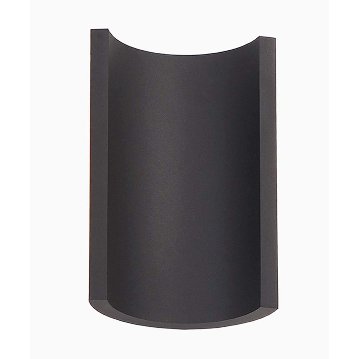 Alumilux Diverge 5"H 2-Light LED Outdoor Wall Sconce Light Fixture Bronze Finish by ET2