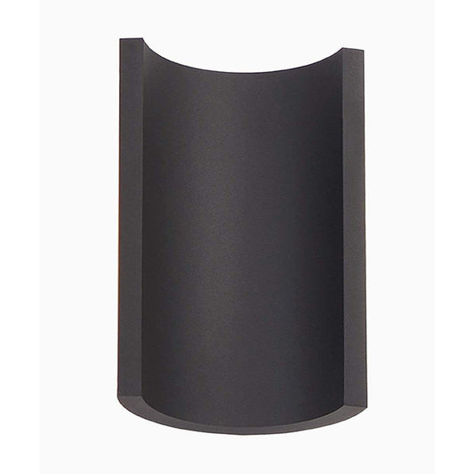 Alumilux Diverge 5"H 2-Light LED Outdoor Wall Sconce Light Fixture Bronze Finish by ET2