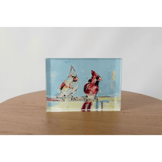 Always Together Cardinal Acrylic Tabletop Art
