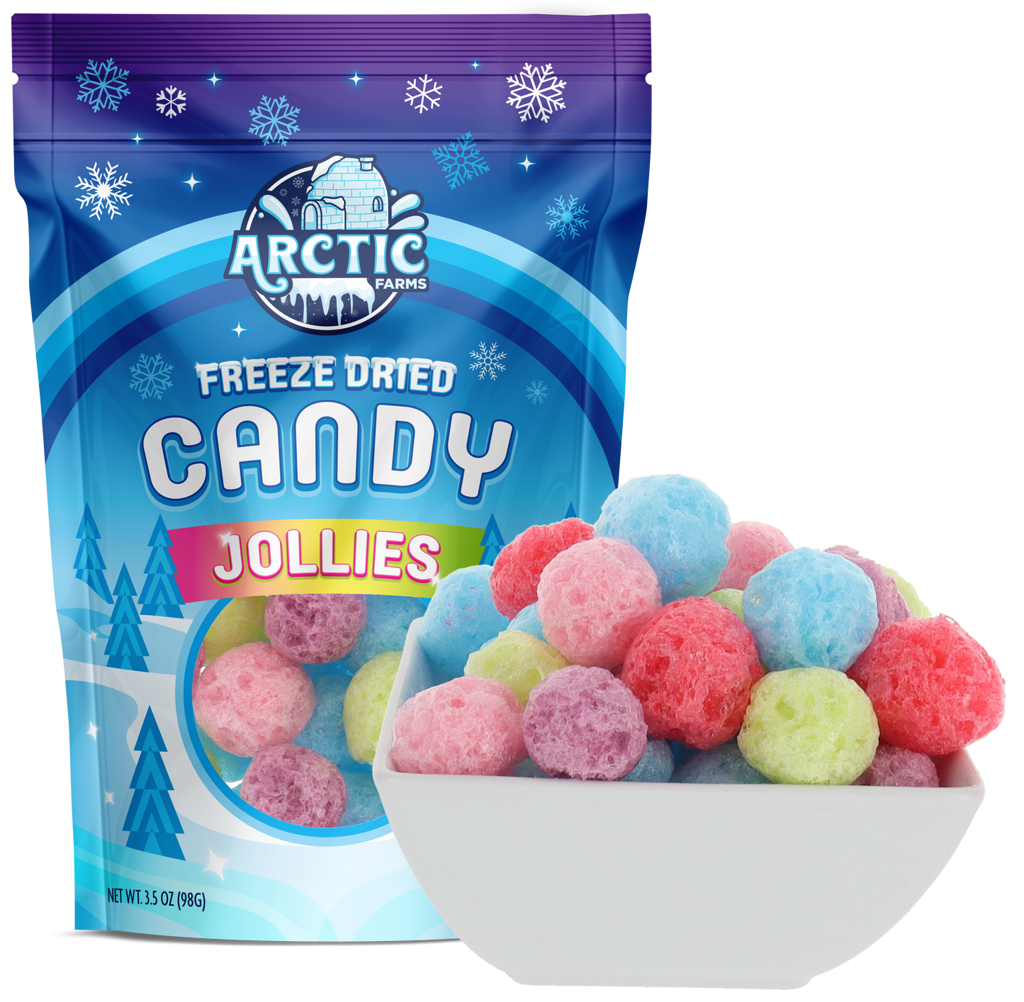 Freeze Dried Fruit Jollies Candy