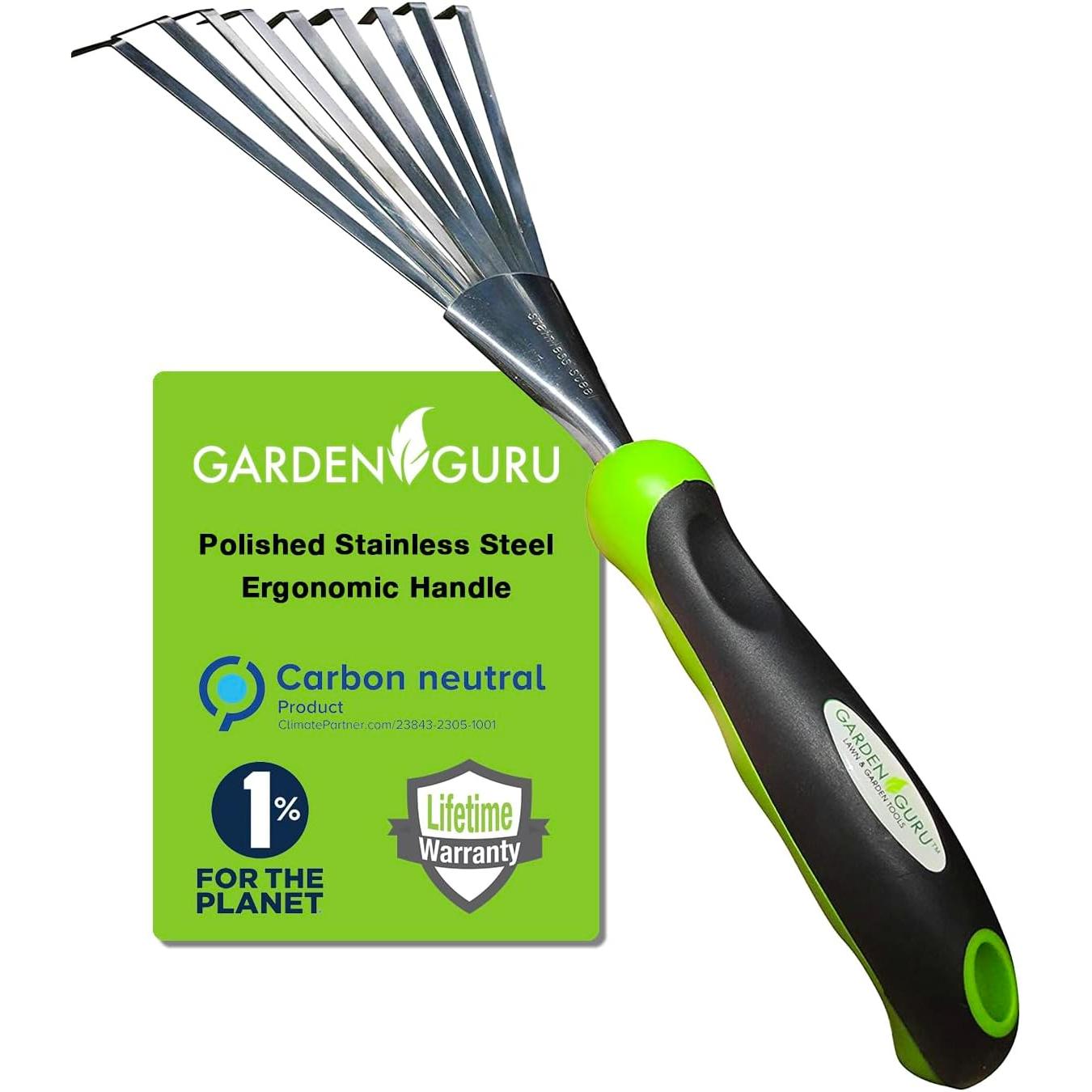 Stainless Steel Garden Hand Rake Tool
