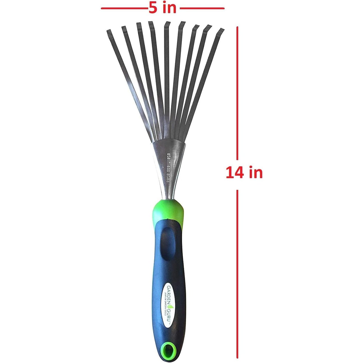 Stainless Steel Garden Hand Rake Tool