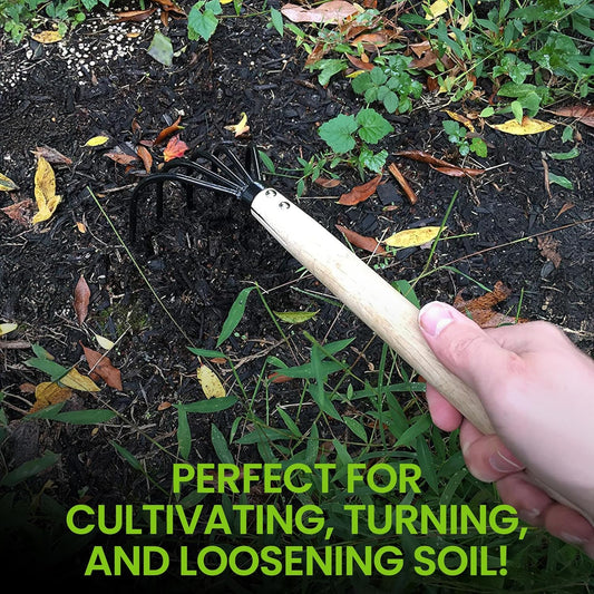 Garden Claw Cultivator Rake