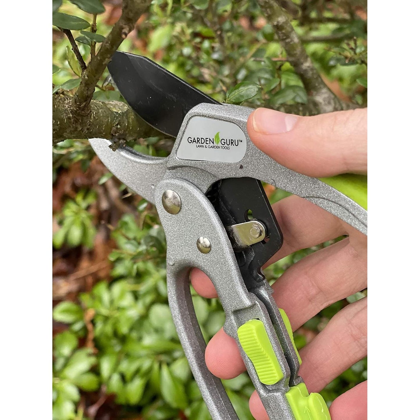 Ratchet Garden Pruning Shears Clippers Deluxe