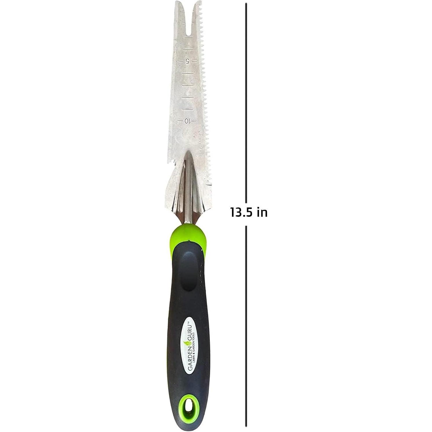 Stainless Steel 5-in-1 Garden Weeder Trowel