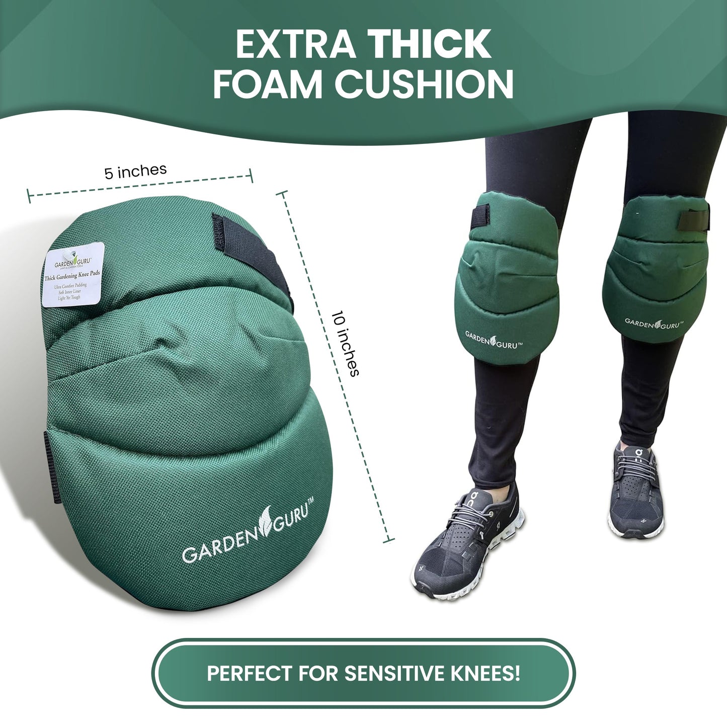 Extra Cushioned Gardening Kneepads