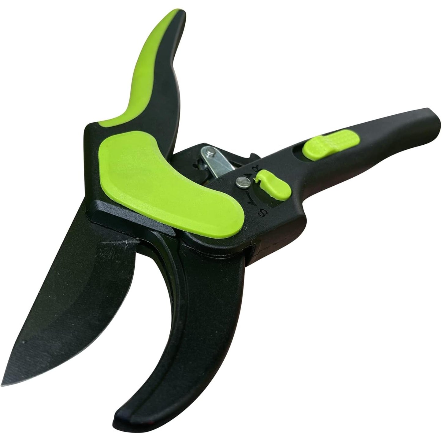 2-in-1 Ratchet Pruning Garden Shears Clippers