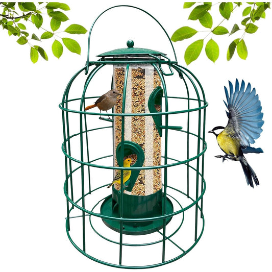 Squirrel Resistant Tube Bird Feeder