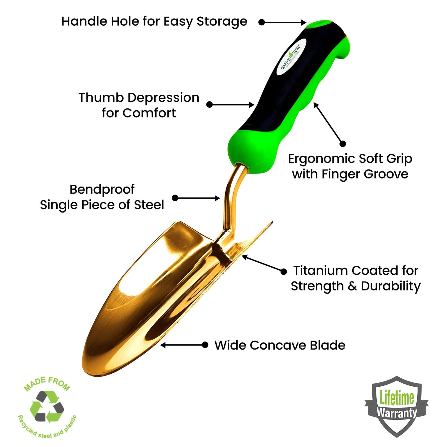 Titanium Garden Trowel