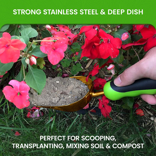 Titanium Garden Scoop Trowel