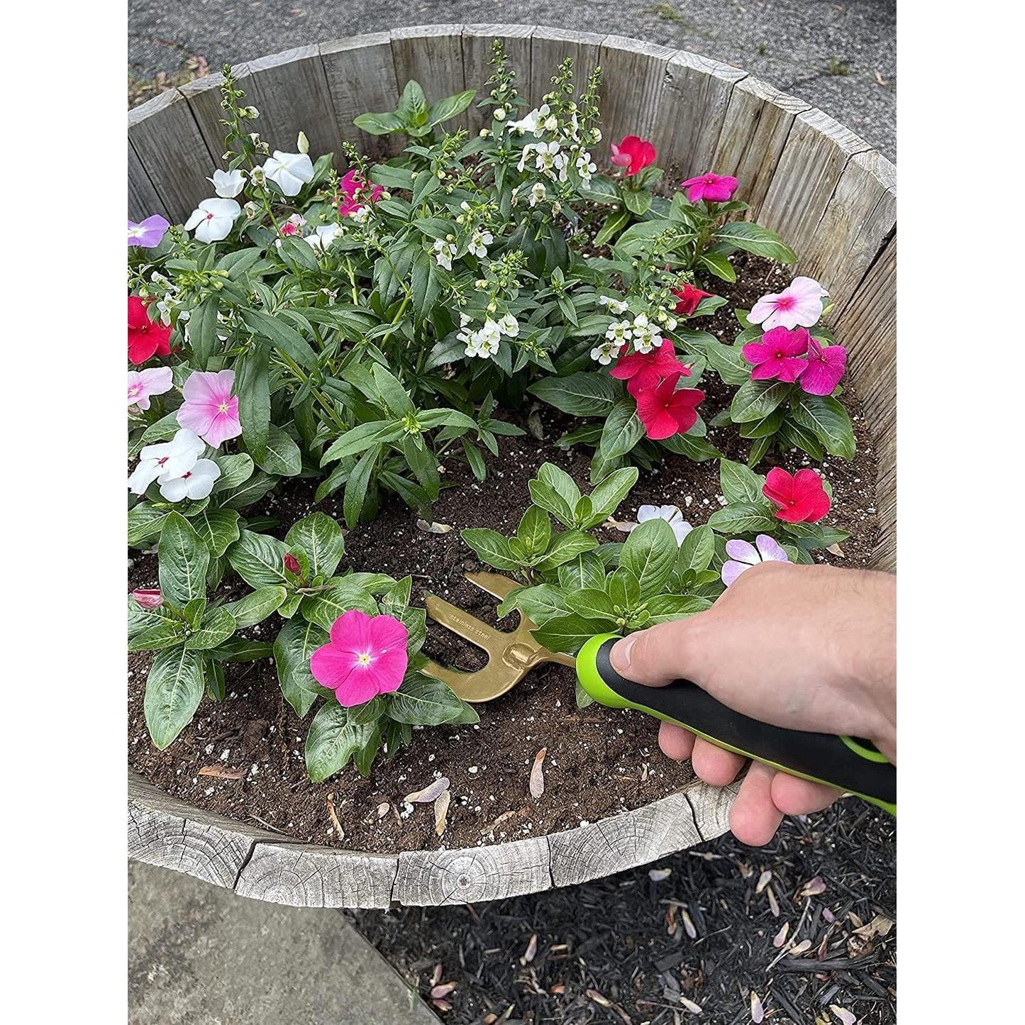 Titanium Hand Weeder Fork Tool