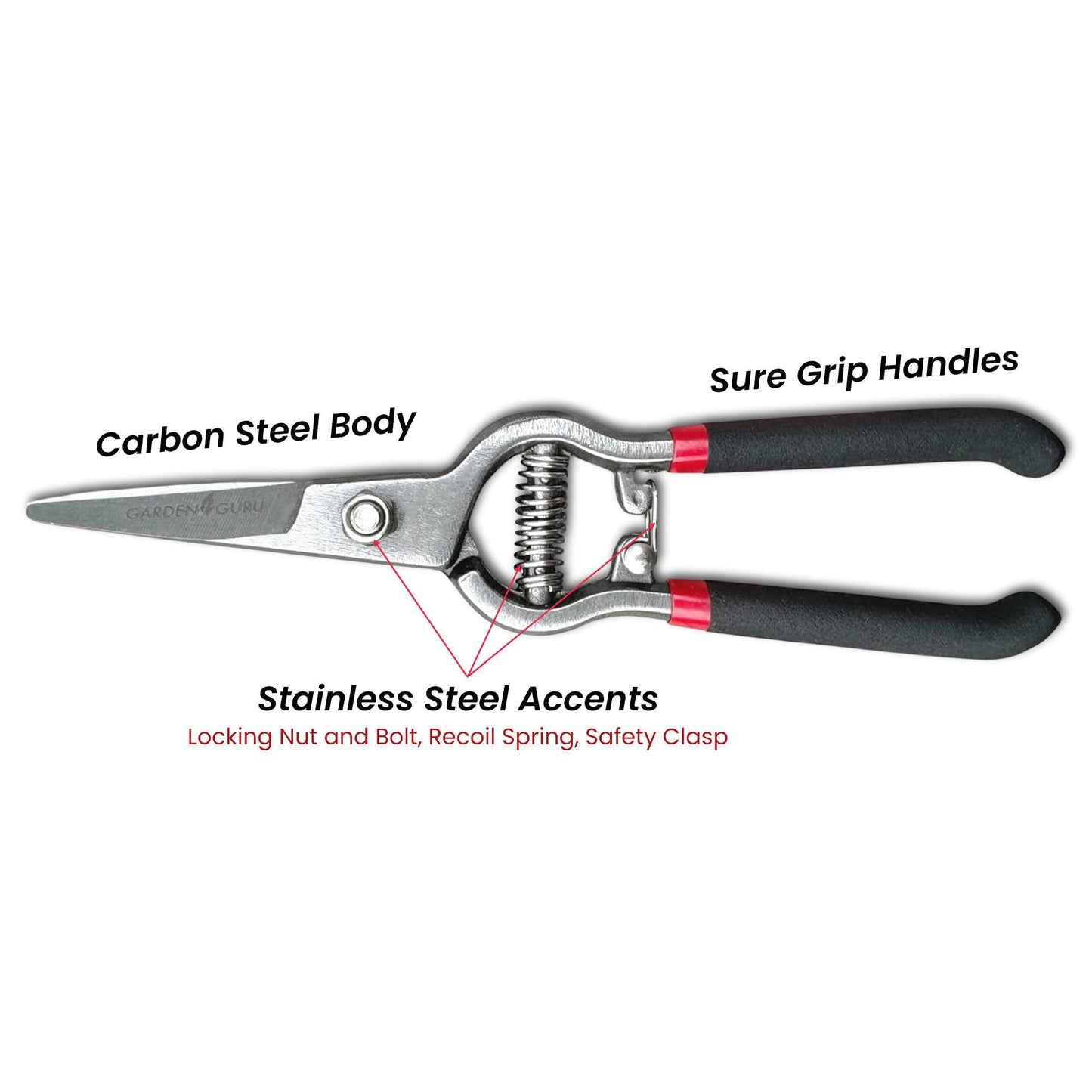 Classic Straight Blade Garden Bypass Pruners