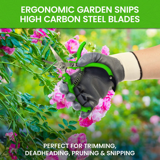 Ergonomic Garden Snips Clippers