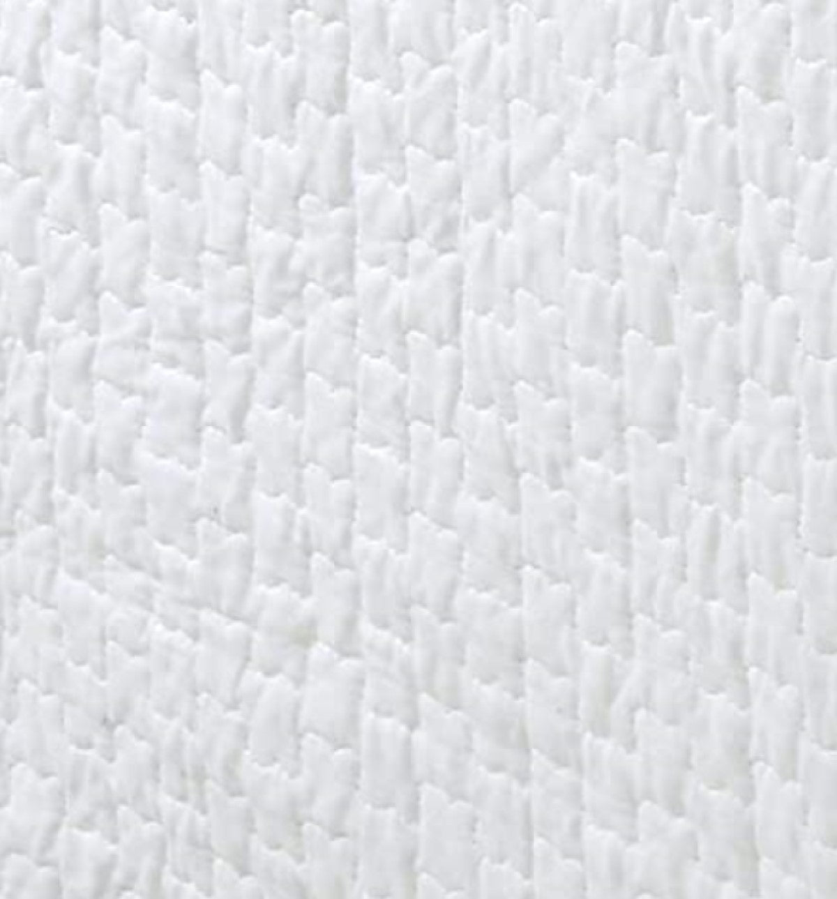 a close up of a white blanket