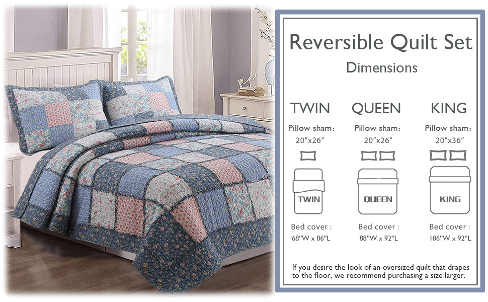 a bed with a quilt and a bed sheet