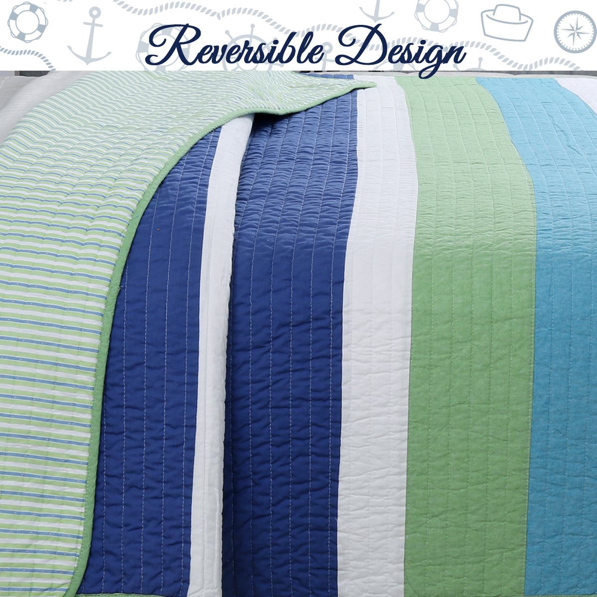 a close up of a bed cover