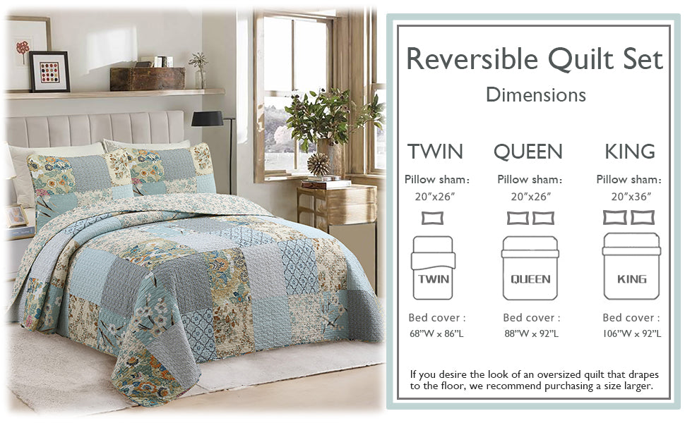 a bed with a quilt and a bed sheet