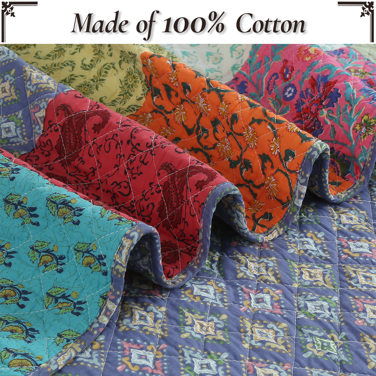 a close up of a fabric