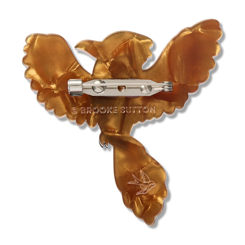 Jullen Guh (Kookaburra) Brooch by Erstwilder