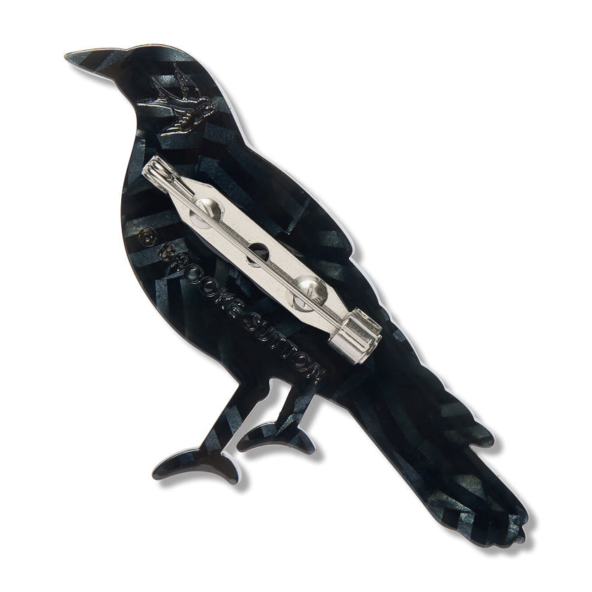 Kulpurru (Magpie) Brooch by Erstwilder