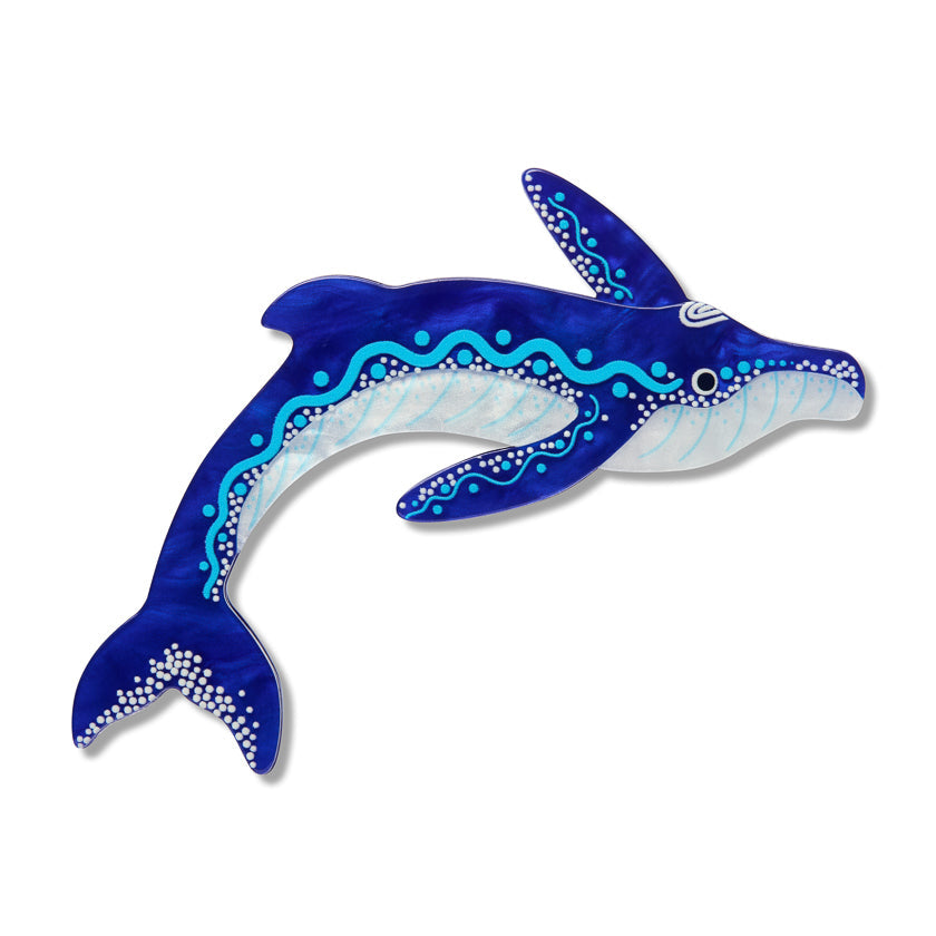 Yuan Thirrin (Whale) Brooch by Erstwilder