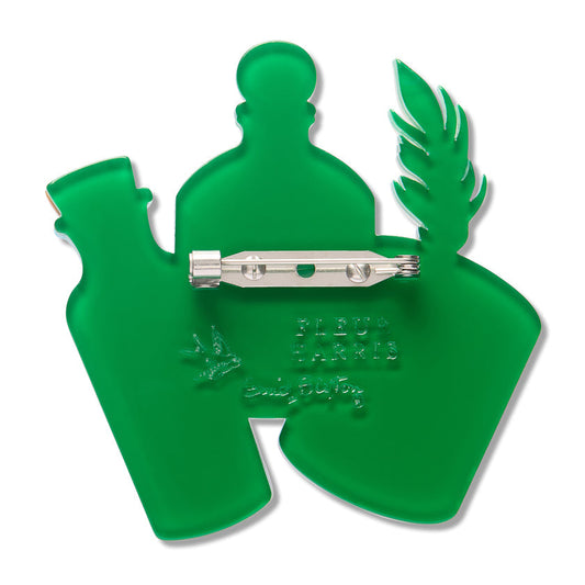 Spell Bottles Brooch by Erstwilder