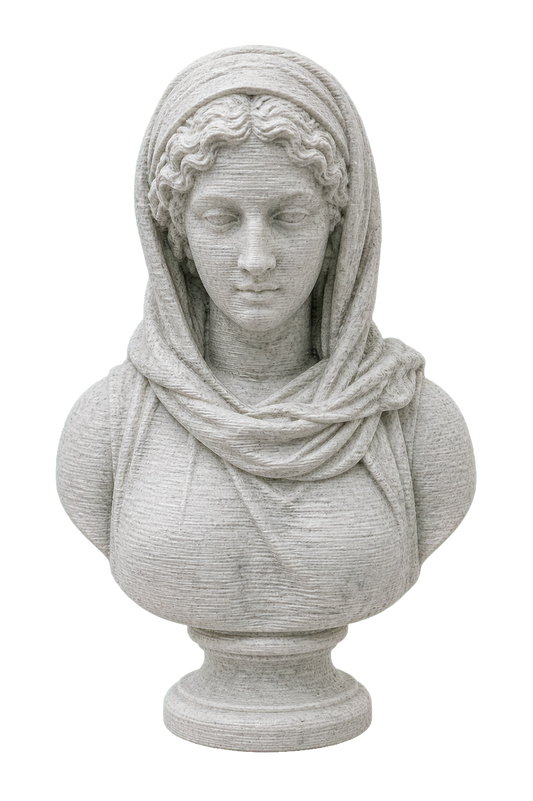 Fantasy Bust of a Veiled Woman (Marguerite Bellanger?)
