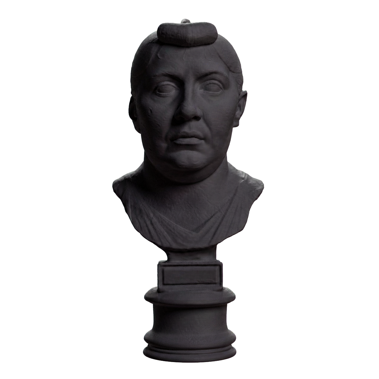 Bust of an elderly Roman woman