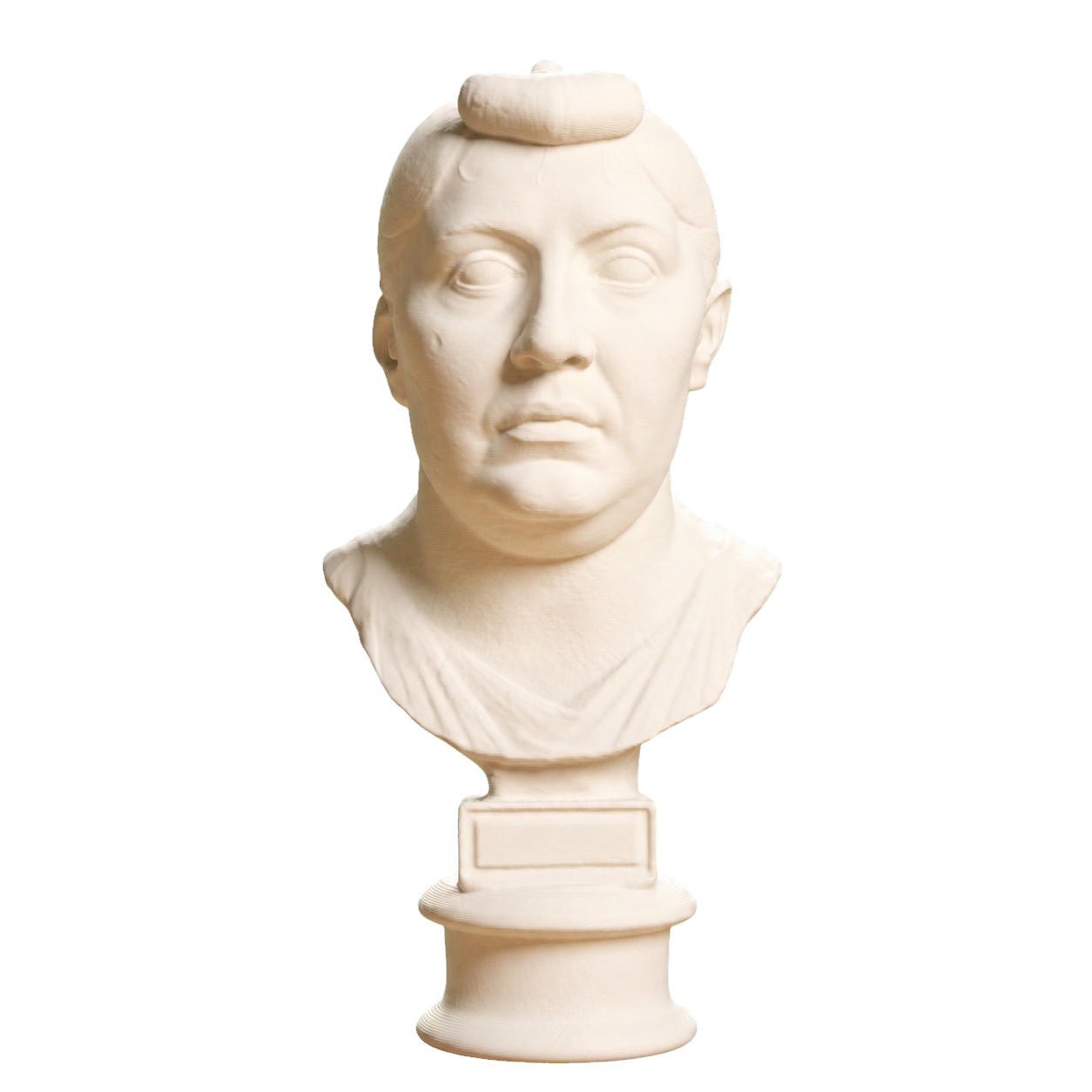 Bust of an elderly Roman woman