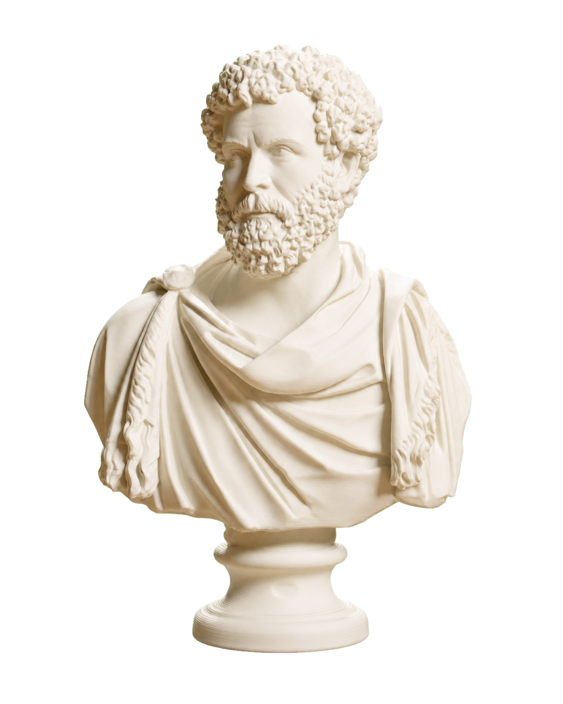 Draped bust of a man formerly known as Clodius Albinus
