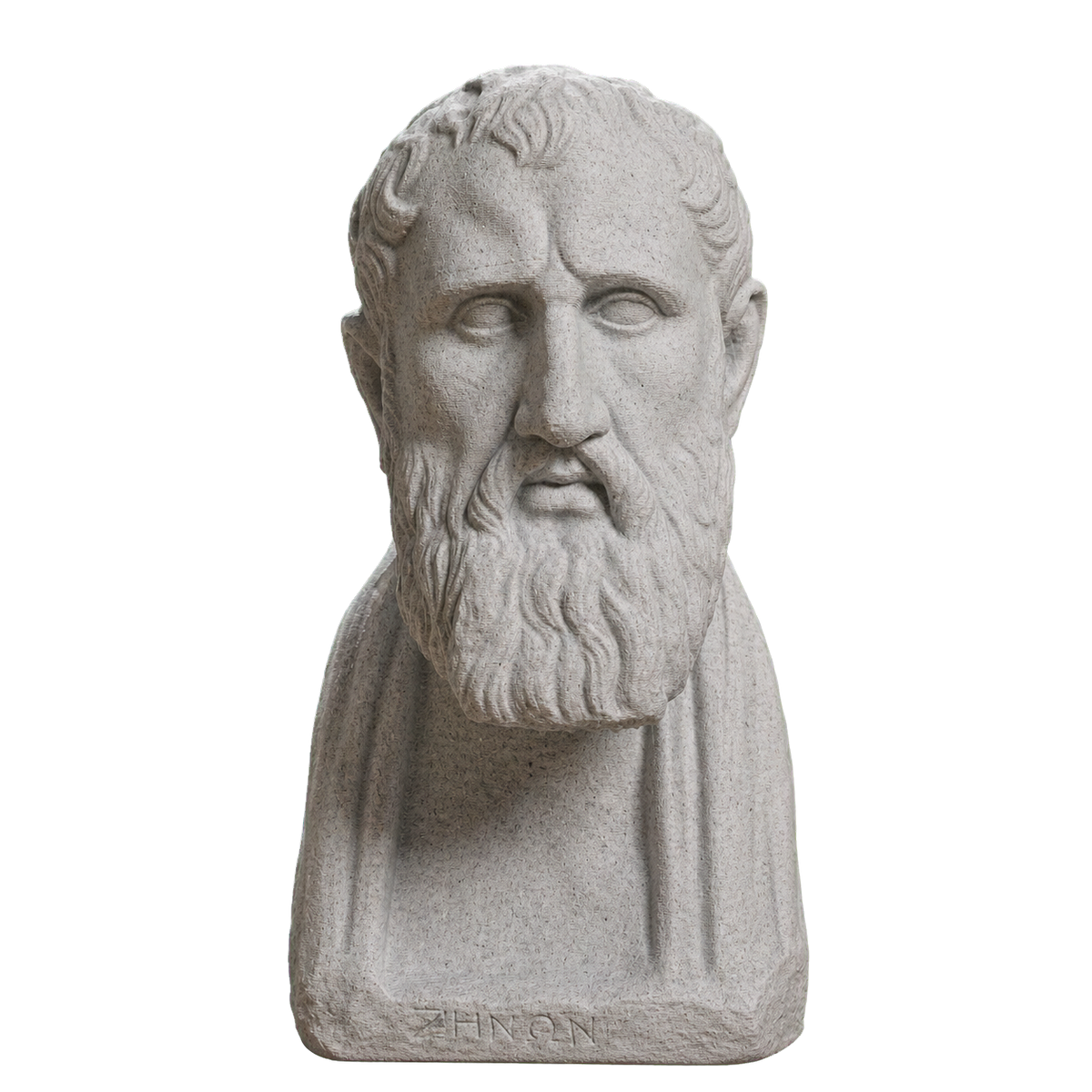 Portrait of Zeno of Kition Greek Philosopher