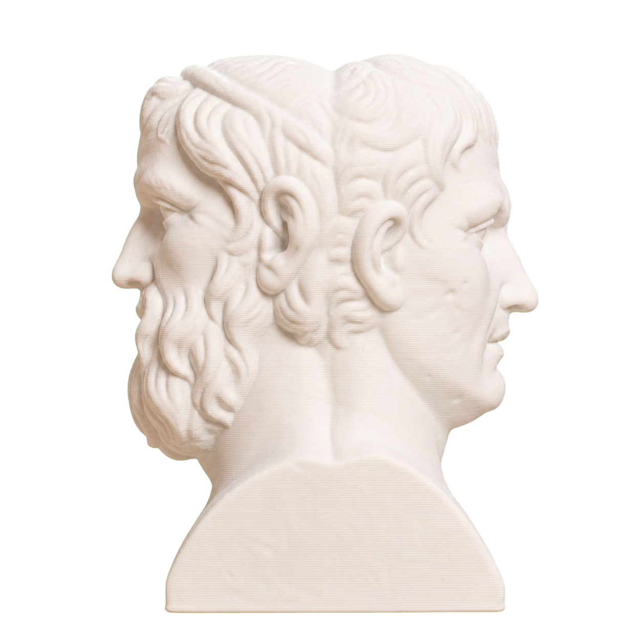 Double Herm of Aristophanes and Menander