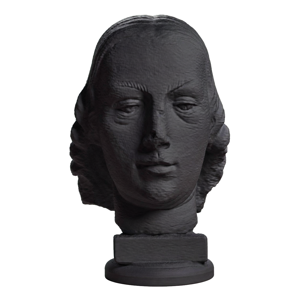 Female head. Fragment of a statue