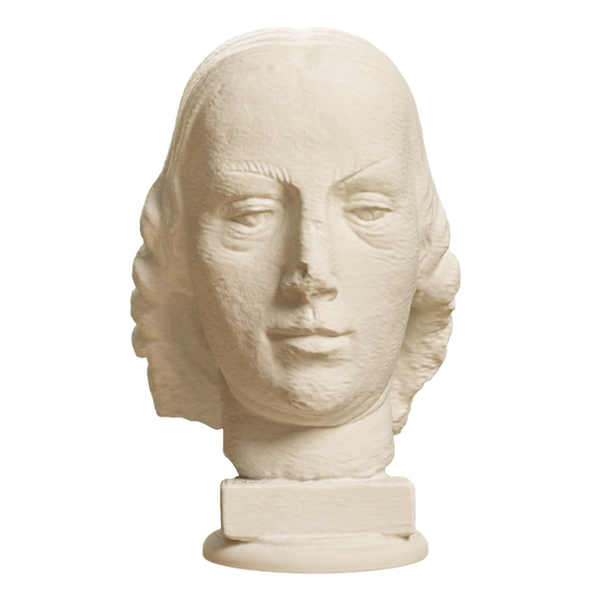 Female head. Fragment of a statue