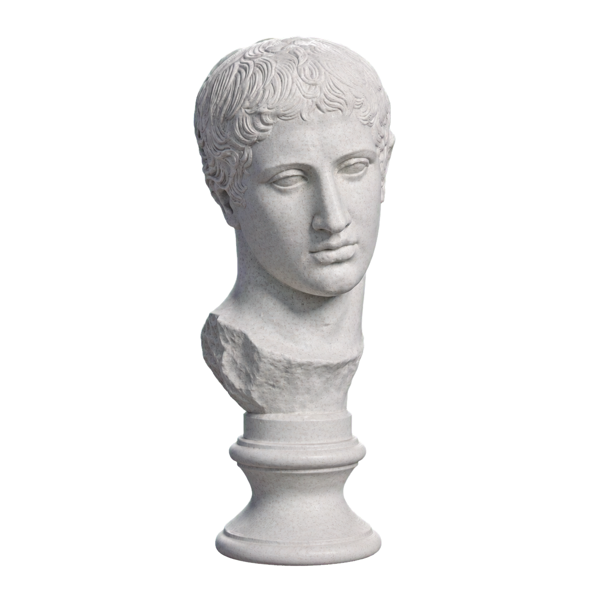 From a statue of Diskoforos or Diskos carrier