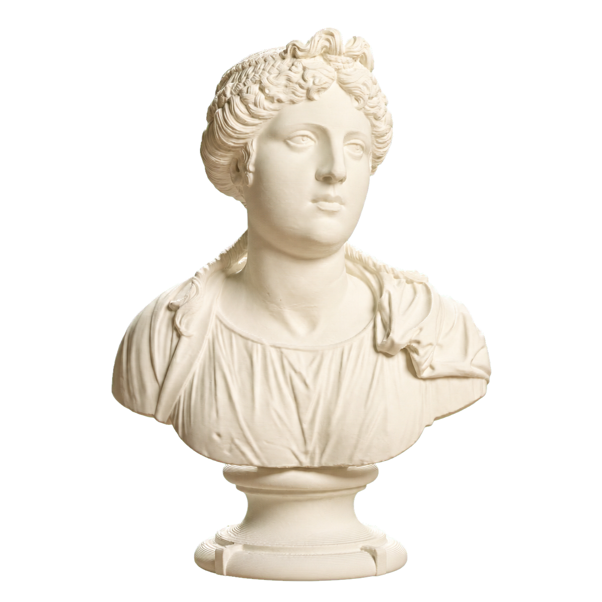Bust of a young woman