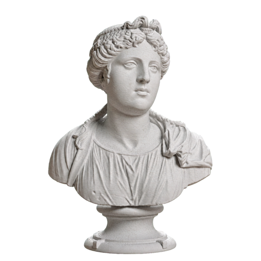 Bust of a young woman