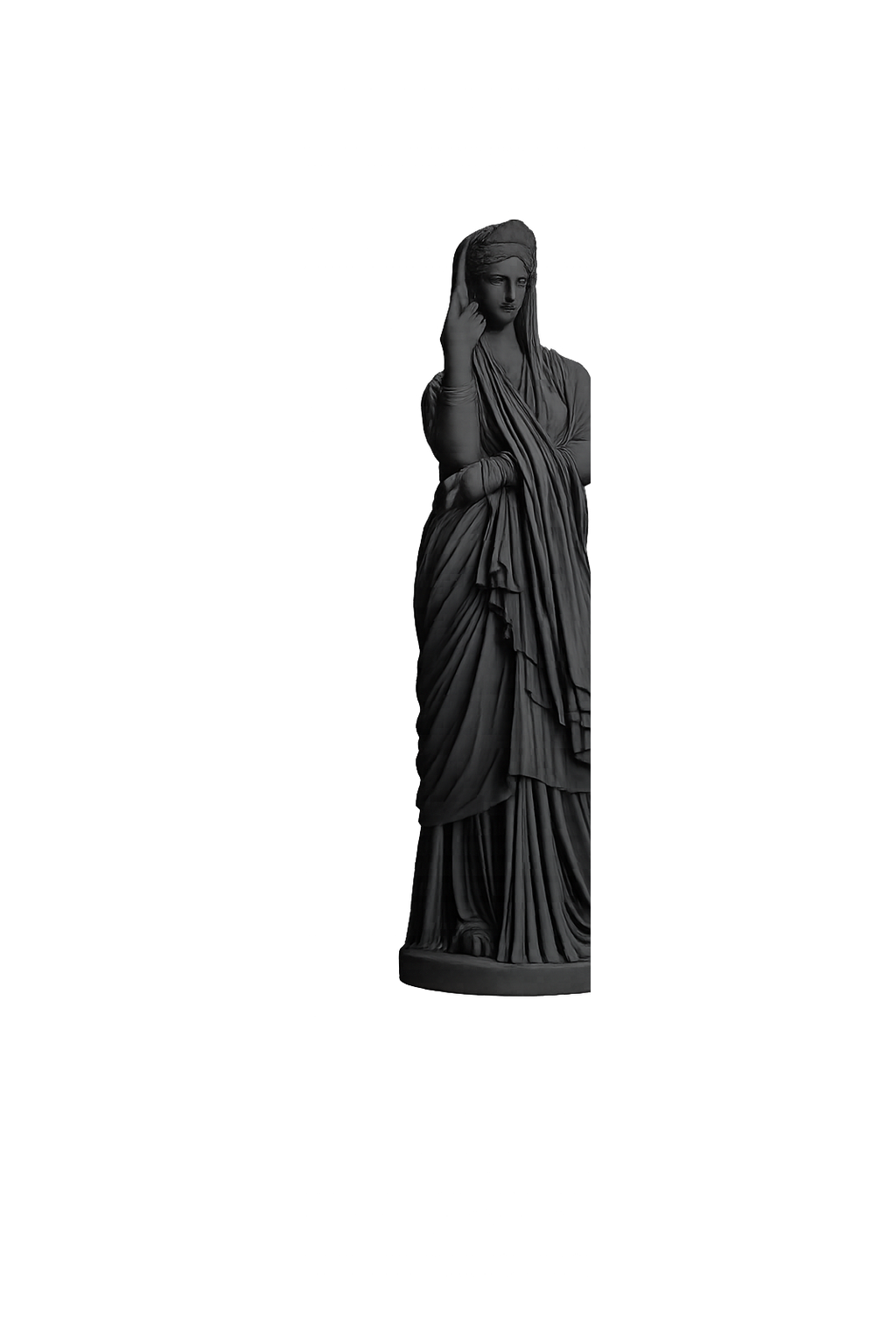 Statue of a woman the so-called 'Pudicitia' type