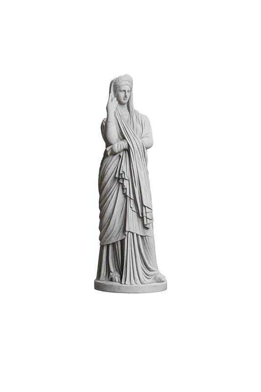 Statue of a woman the so-called 'Pudicitia' type