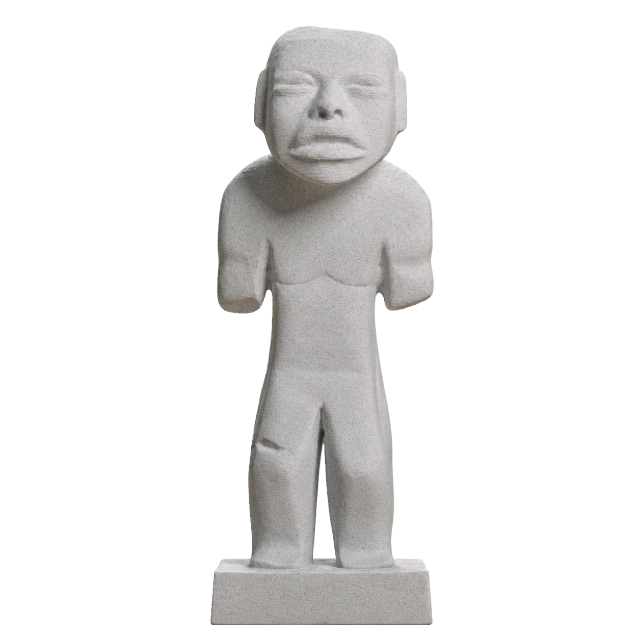 Sculpture Olmec Man