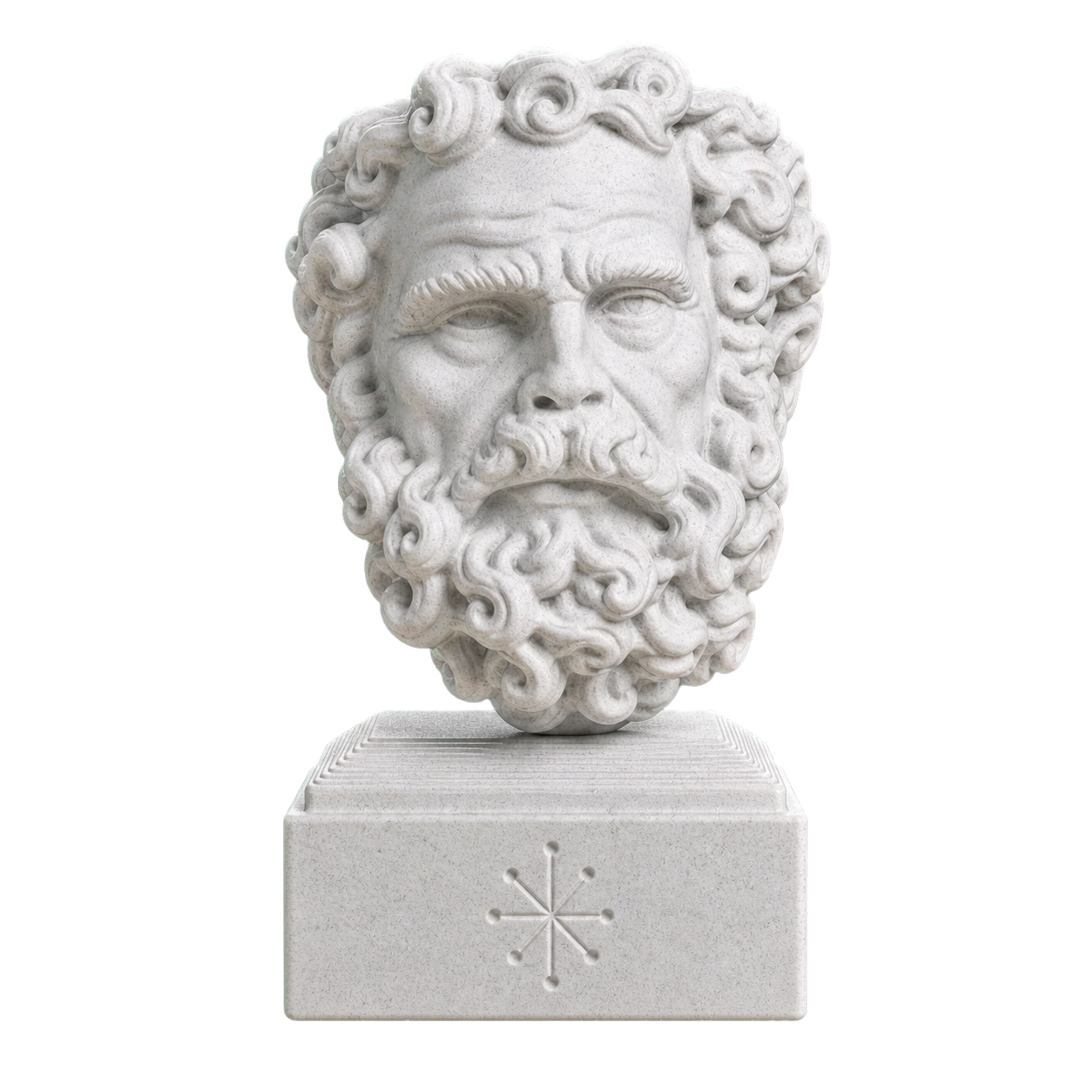 Head of a Bearded Man