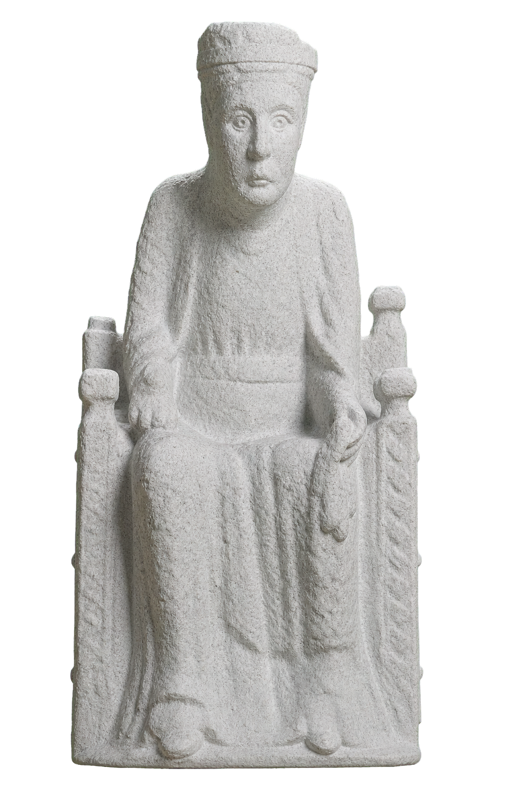 Romanesque Enthroned Madonna