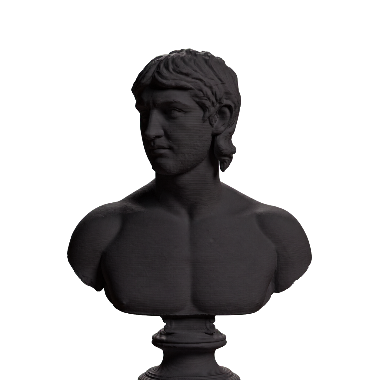 Young Barbarian Portrait, SMK KAS1200