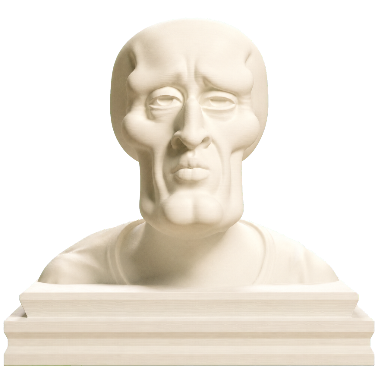 Handsome Squidward Meme Bust