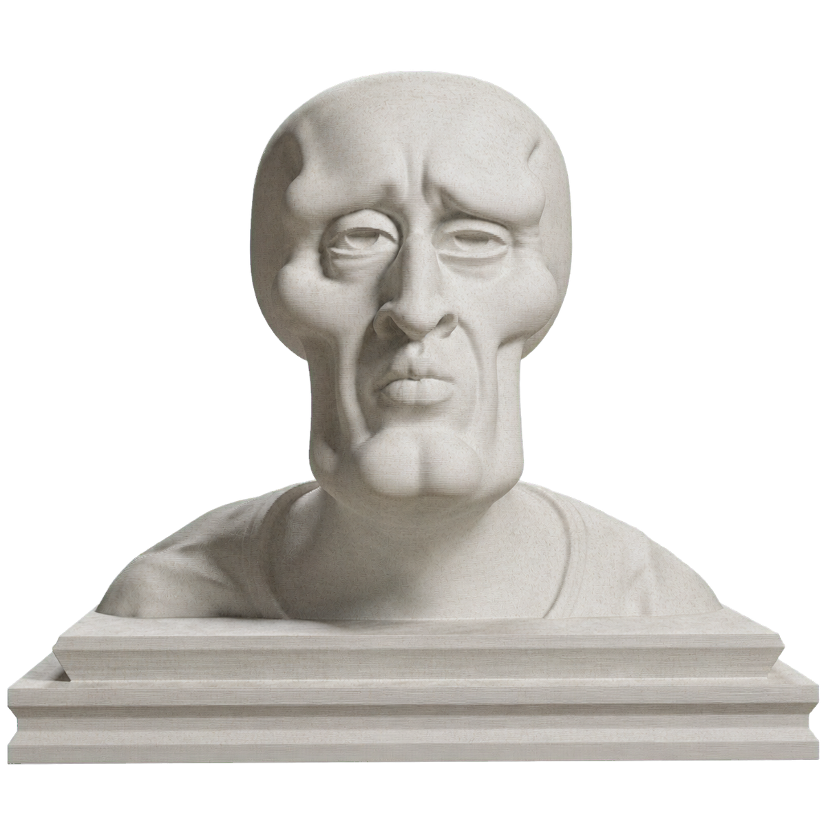 Handsome Squidward Meme Bust